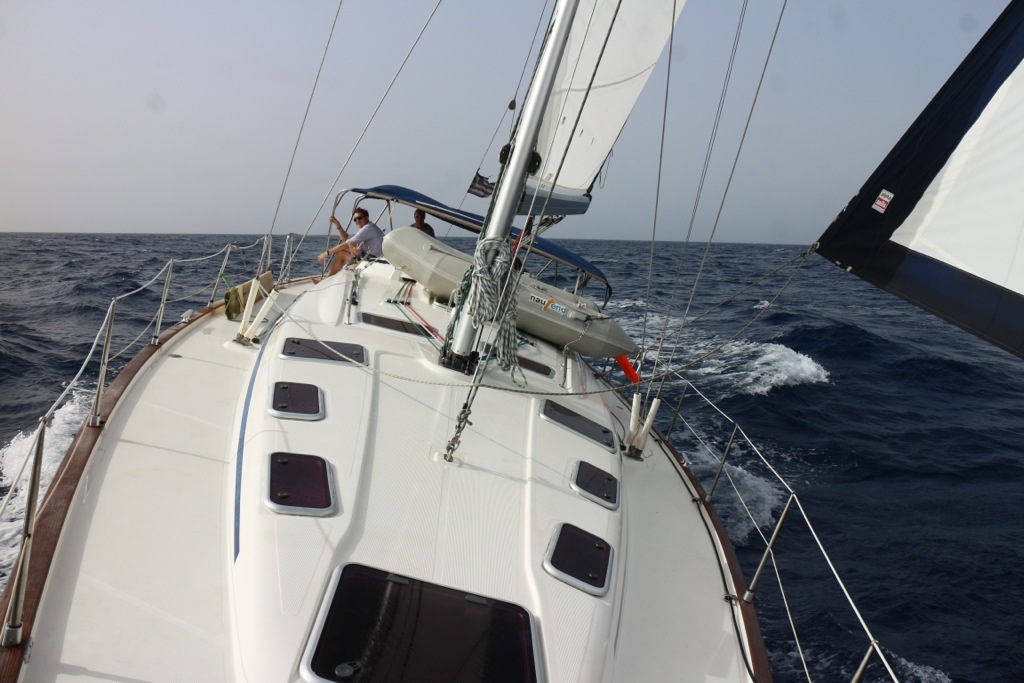 Sailing the Aegaen Sea